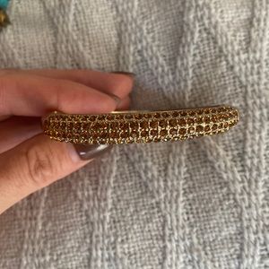Gold cuff
